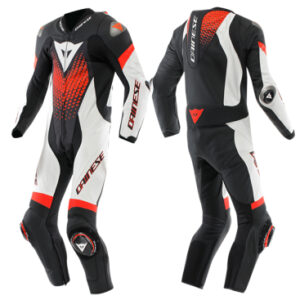 LAGUNA SECA 6 - PERFORATED ONE-PIECE LEATHER RACING SUIT