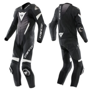 LAGUNA SECA 6 - PERFORATED ONE-PIECE LEATHER RACING SUIT